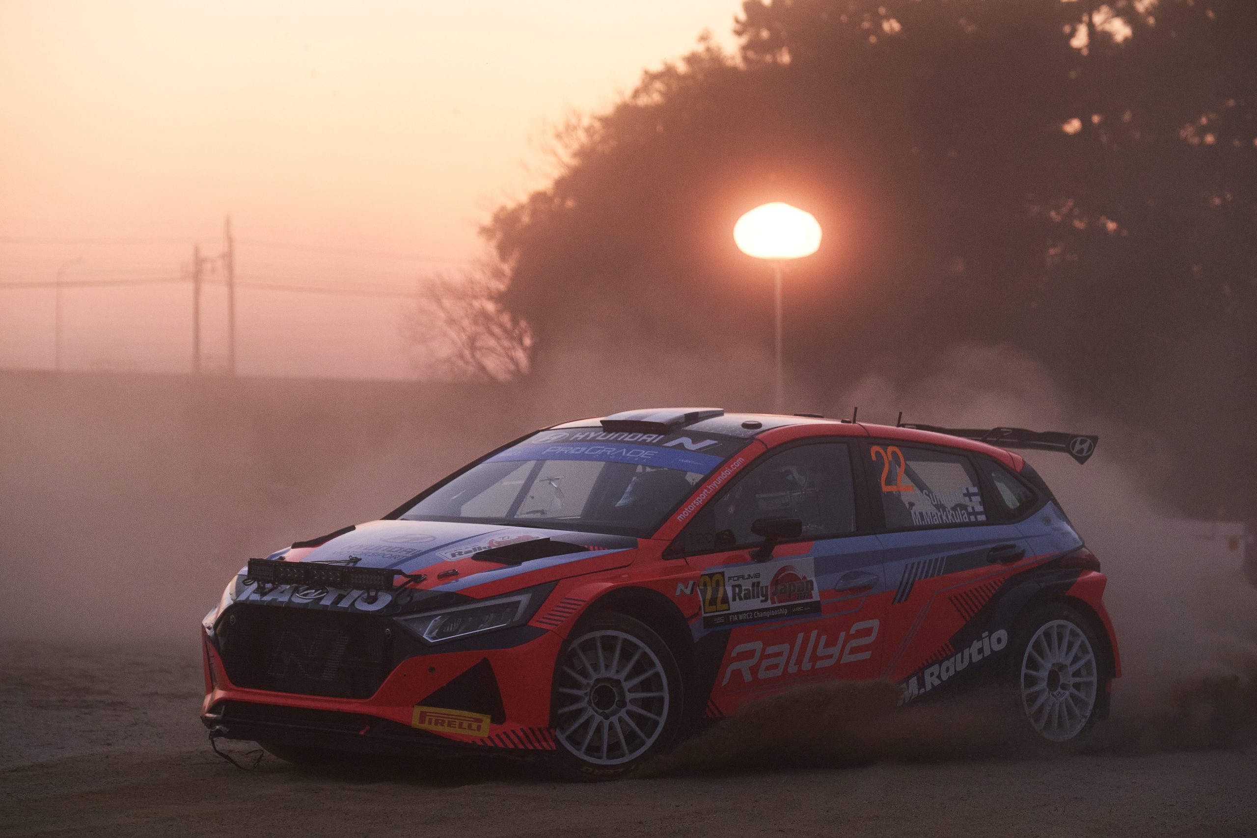Teemu Suninen Mikko Markkula WRC2 Japani 2022