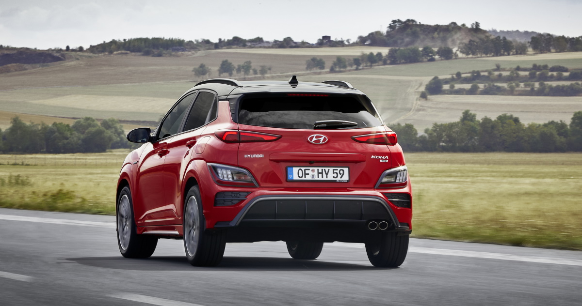 Täysin uusi Hyundai Kona N Line takaviisto