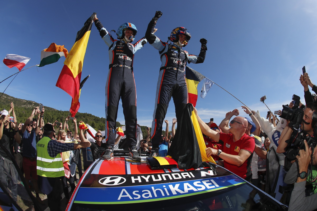 Thierry Neuville, Nicolas Gilsoul, Hyundai i20 Coupe WRC