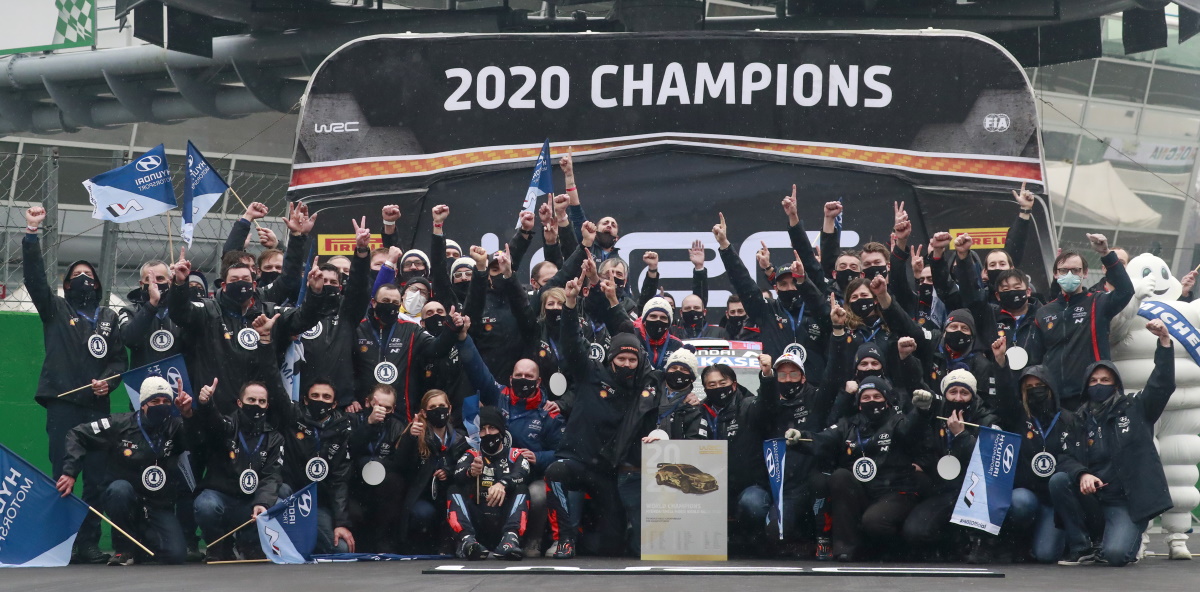Hyundai Motorsport - rallin valmistajien maailmanmestaruus 2020