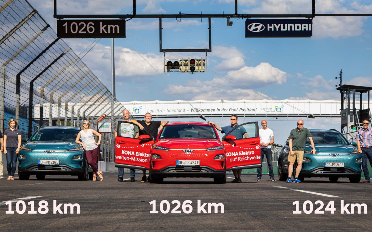 Hyundai Kona Electric uusi ennätys