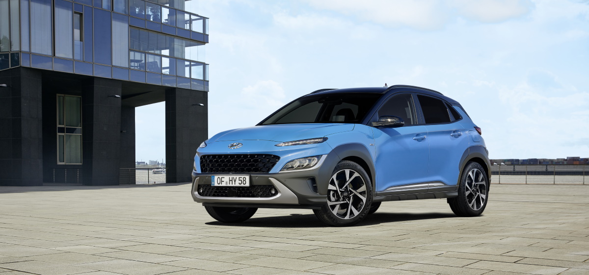 Uusi Hyundai Kona etuviisto