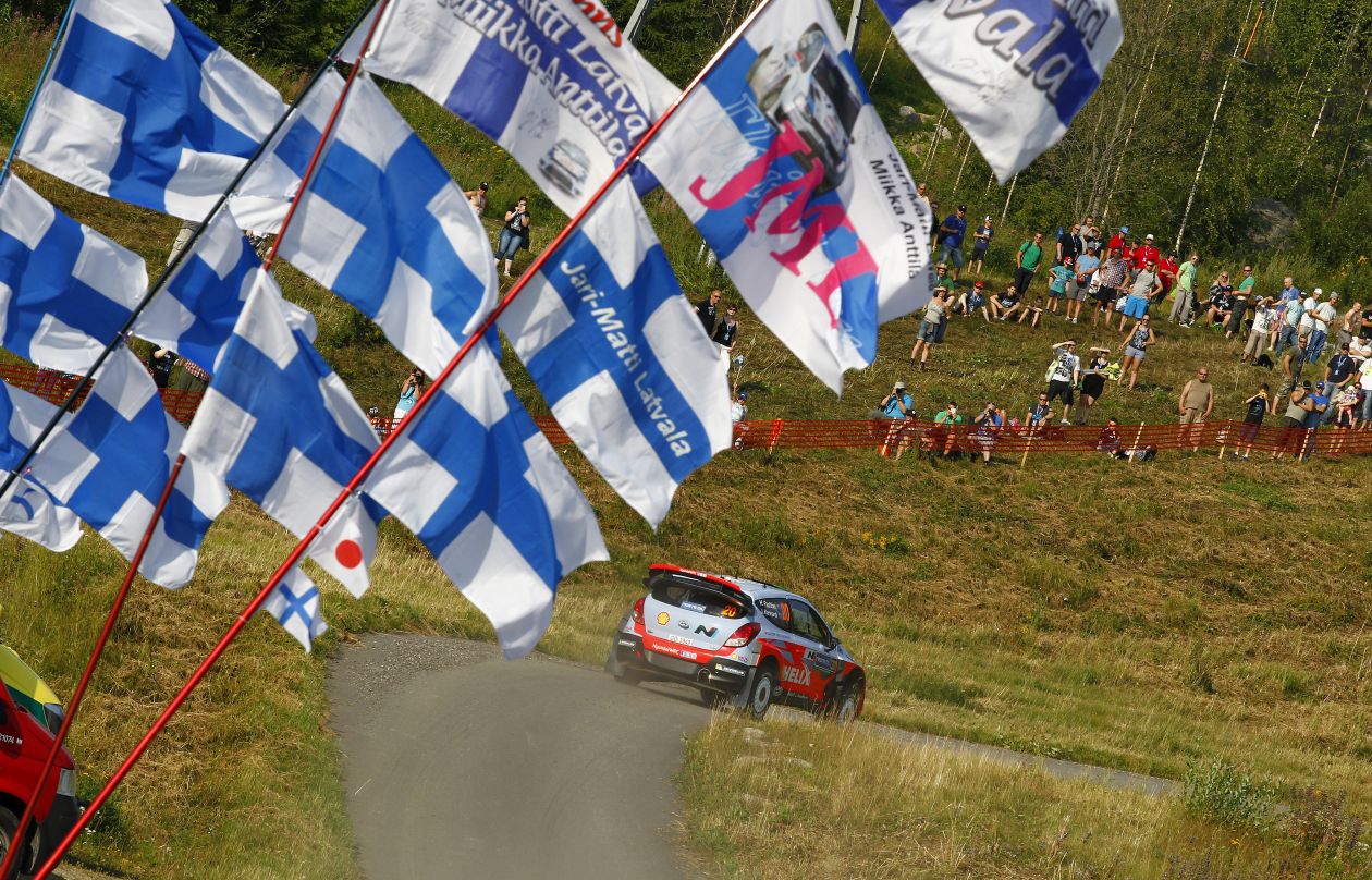 WRC 2014 Hayden Paddon John Kennard Rally Finland