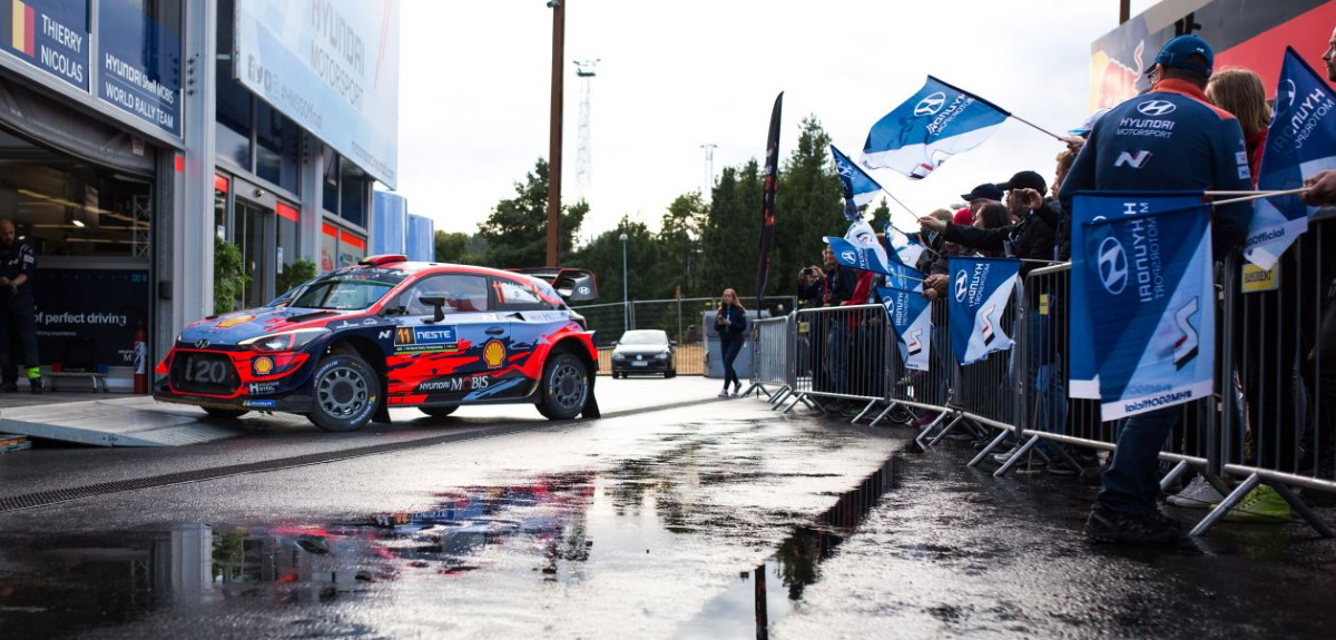 WRC 2019 Thierry Neuville Nicolas Gilsoul Rally Finland Hyundai i20 Coupe WRC