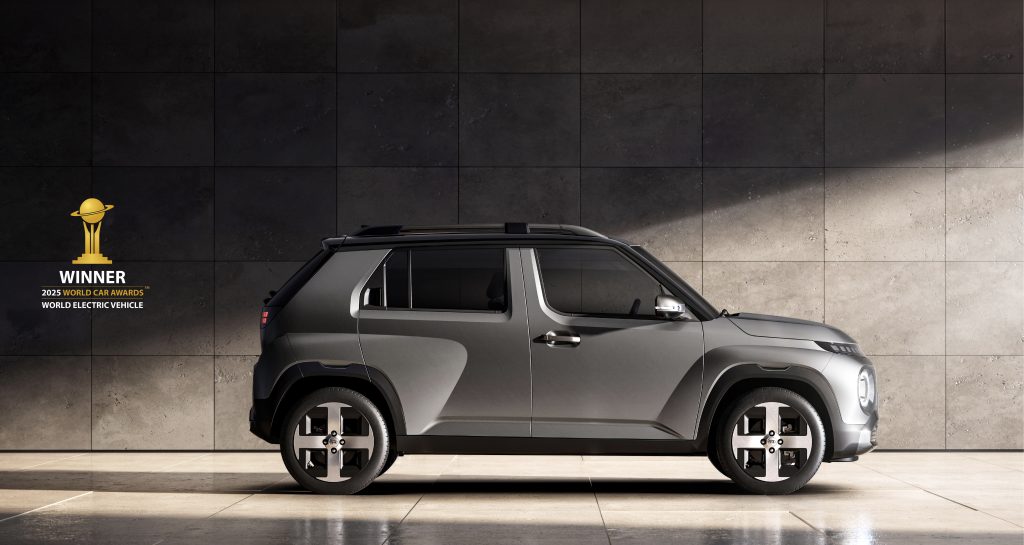 Hyundai Inster valittiin maailman parhaaksi sähköautouutuudeksi
